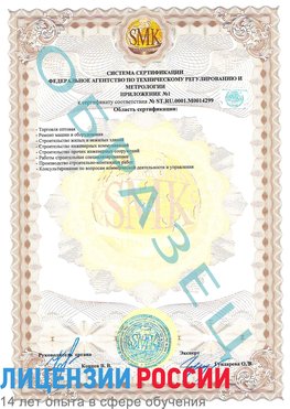 Образец сертификата соответствия (приложение) Зеленодольск Сертификат ISO 14001